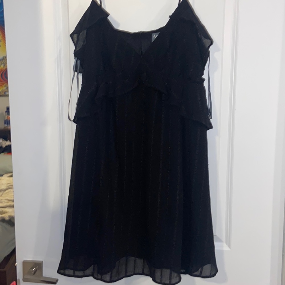 ARULA ALTARD STATE plus Womens little black dress ruffles